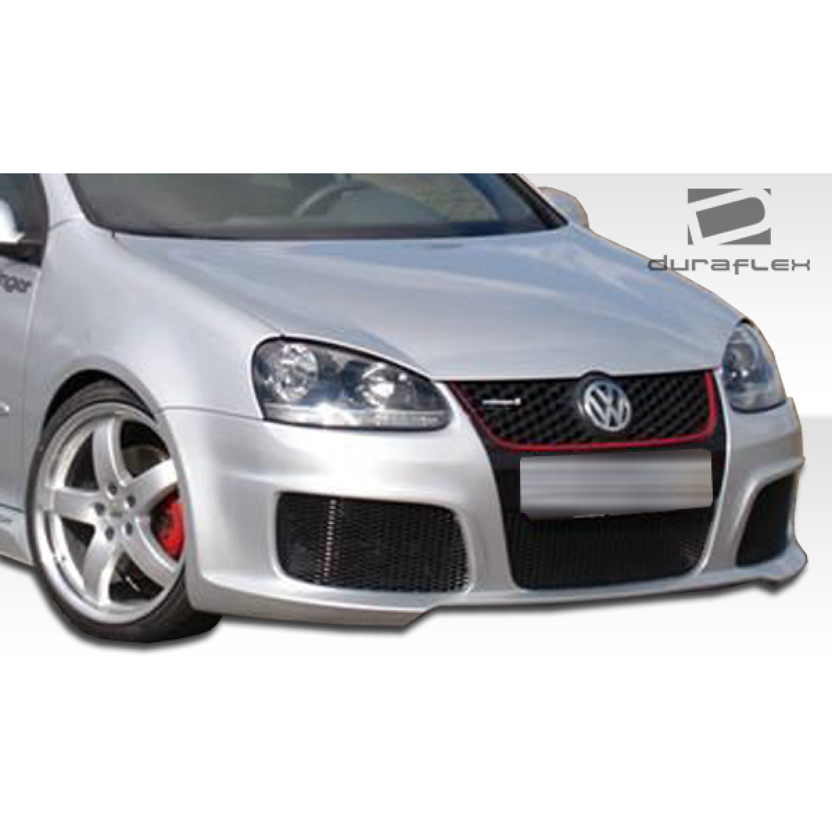 Modify your Volkswagen Golf 2006 with our Exterior/Front Bumpers or Lips - Frontal view slightly angled to the left