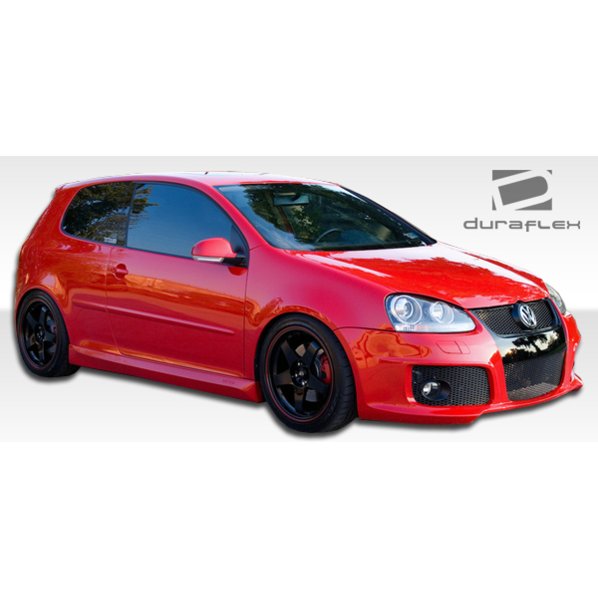 Modify your Volkswagen Golf 2006 with our Exterior/Front Bumpers or Lips - The image shows the vehicle at a side angle