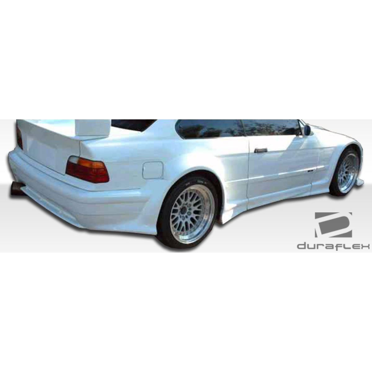 Modify your BMW 3-Series 1992 with our Exterior/Complete Body Kits - Rear three quarter angle view of vehicle