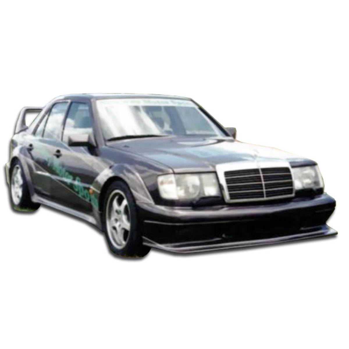 Modify your Mercedes-Benz 190 1984 with our Exterior/Complete Body Kits - Front three quarter angle of the vehicle