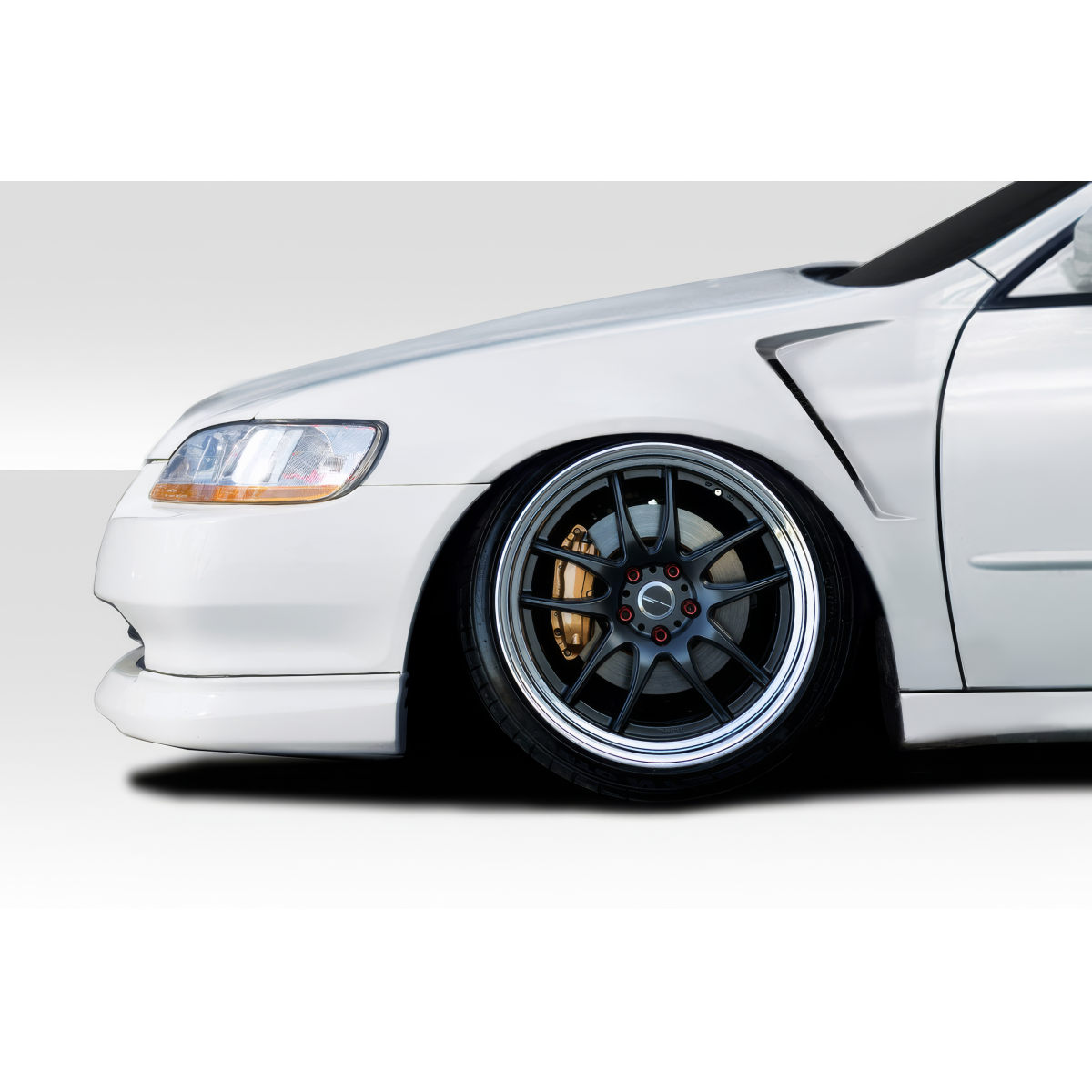 Modify your Honda Accord 1998 with our Exterior/Fenders - Image of a car from the side angle