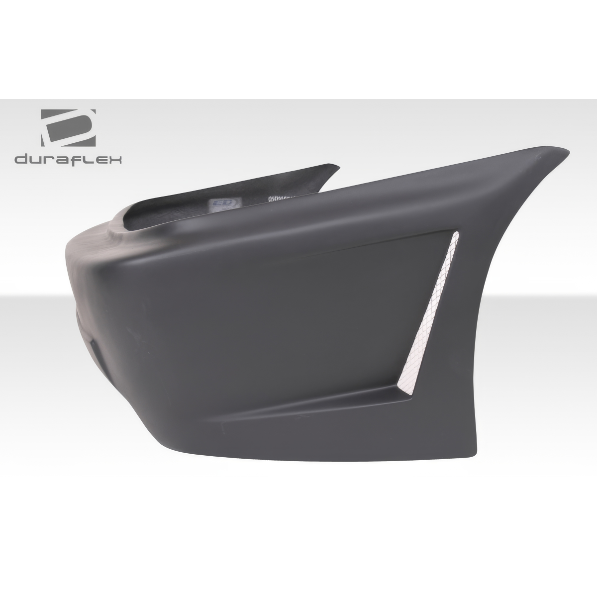 Modify your Honda Civic 1996 with our Exterior/Rear Bumpers - Side view of a rear bumper at a slight angle