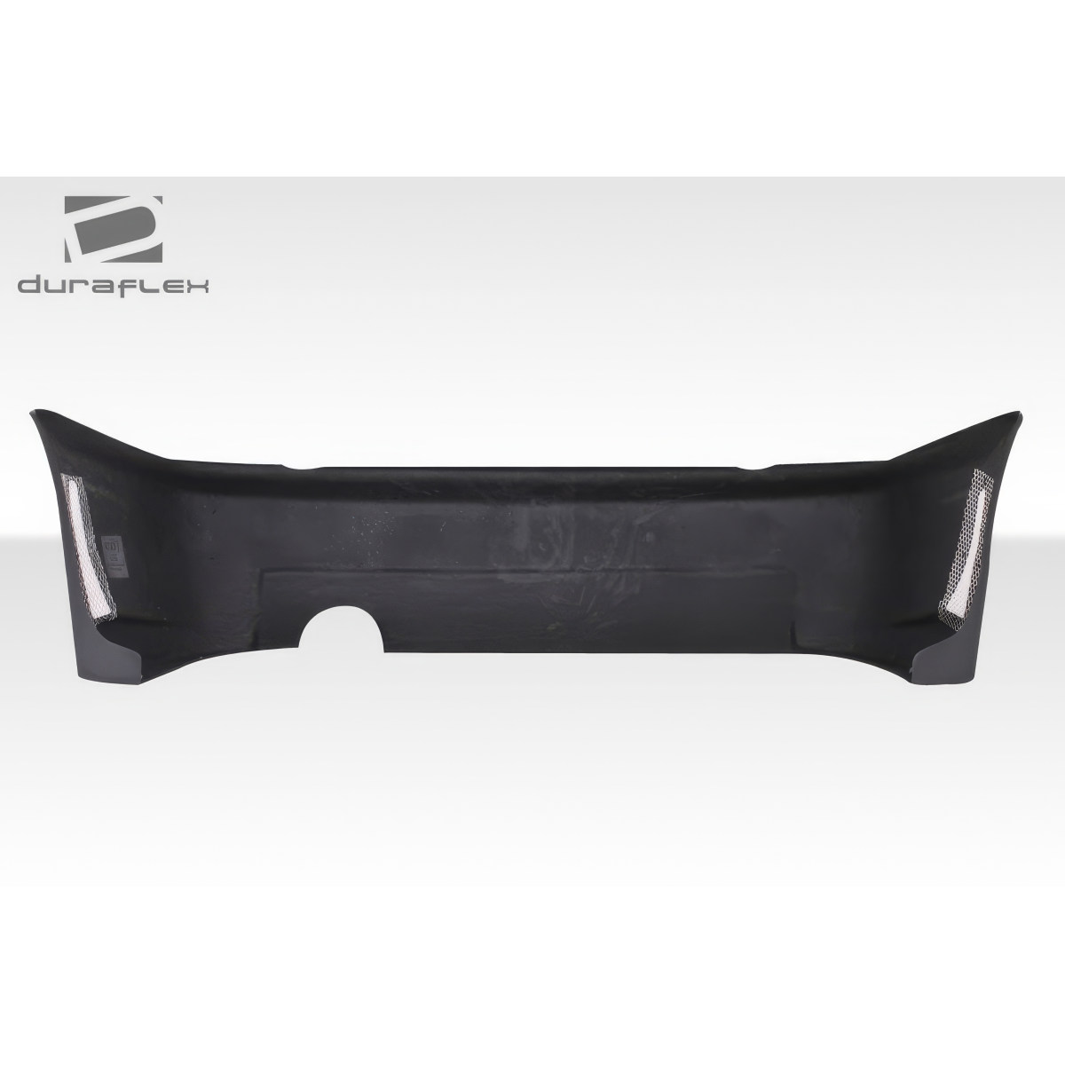 Modify your Honda Civic 1992 with our Exterior/Rear Bumpers - Side view of the rear bumper part