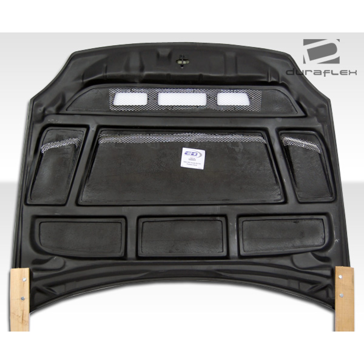 Modify your Honda Civic del Sol 1993 with our Exterior/Hoods - Part shown at a flat horizontal angle