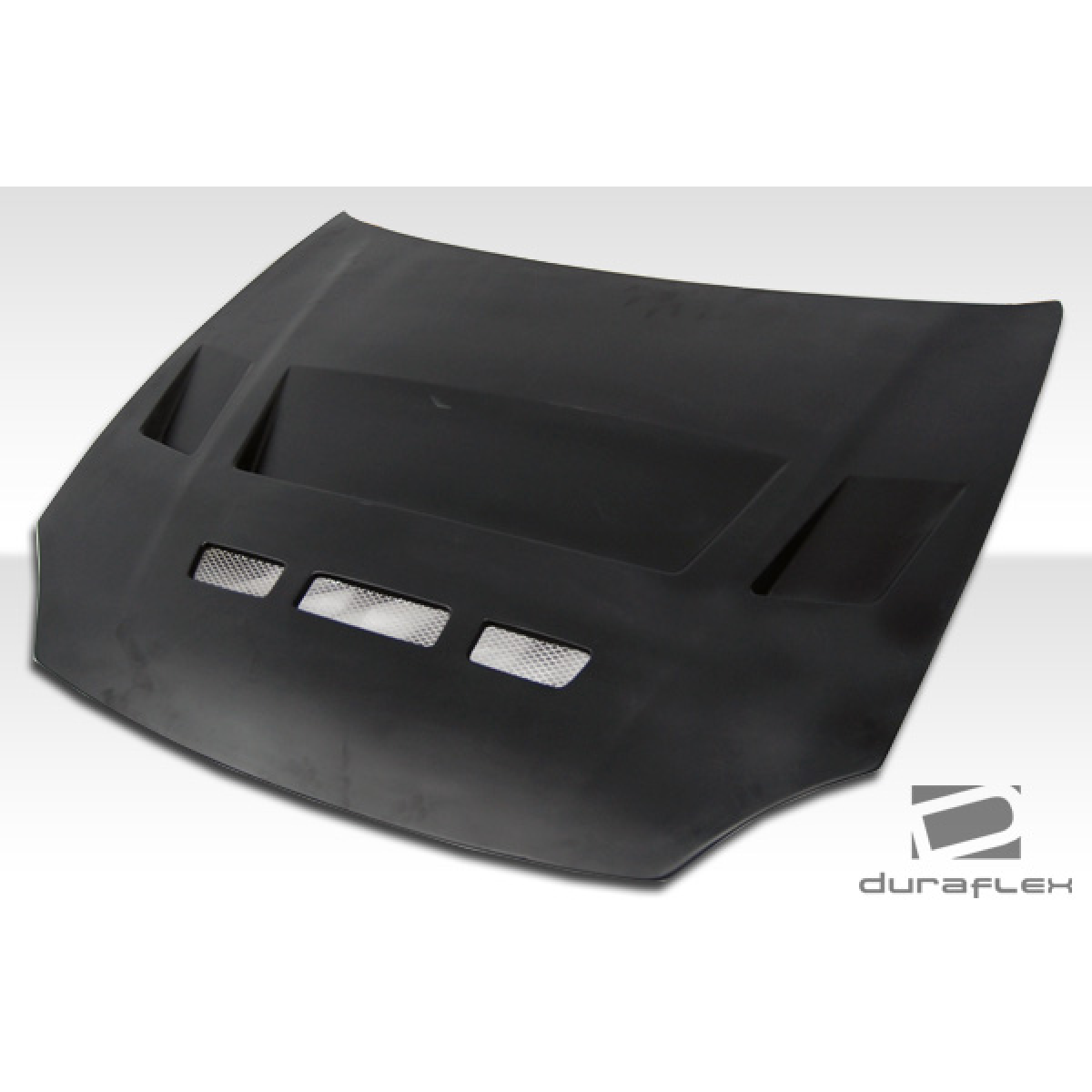 Modify your Honda Civic del Sol 1993 with our Exterior/Hoods - Viewed from a straight frontal angle