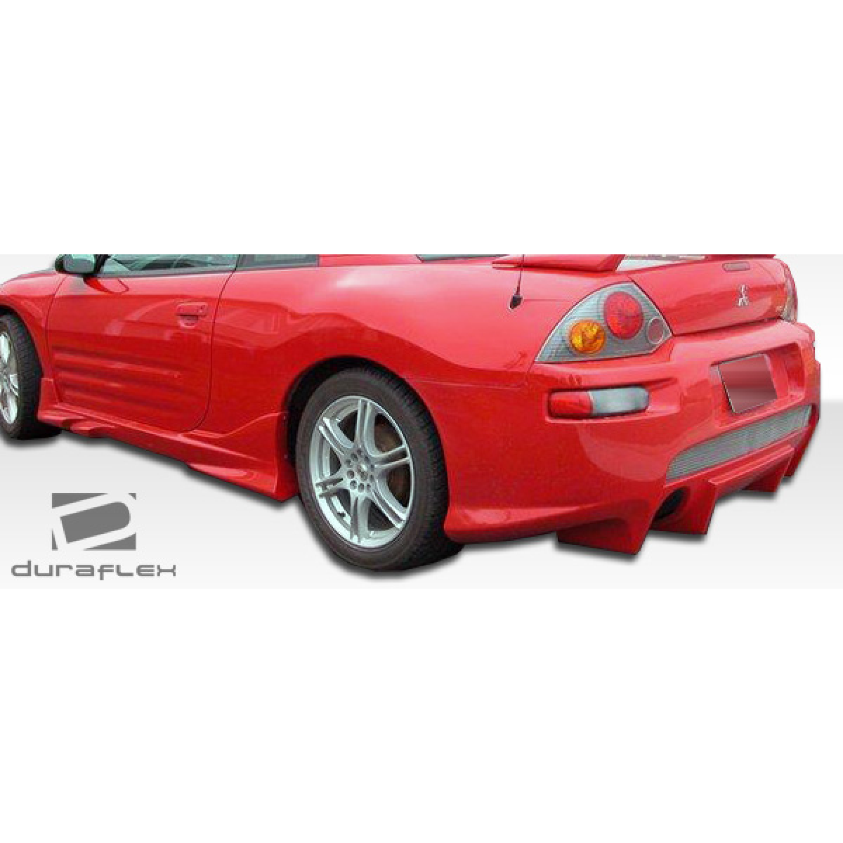 Modify your Mitsubishi Eclipse 2000 with our Exterior/Side Skirts - Rear three quarter angle showing side skirts