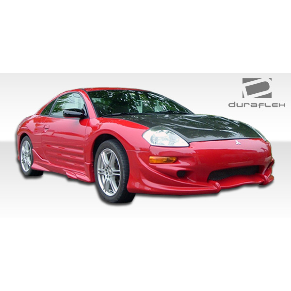 Modify your Mitsubishi Eclipse 2000 with our Exterior/Side Skirts - The part is viewed at a low frontal angle