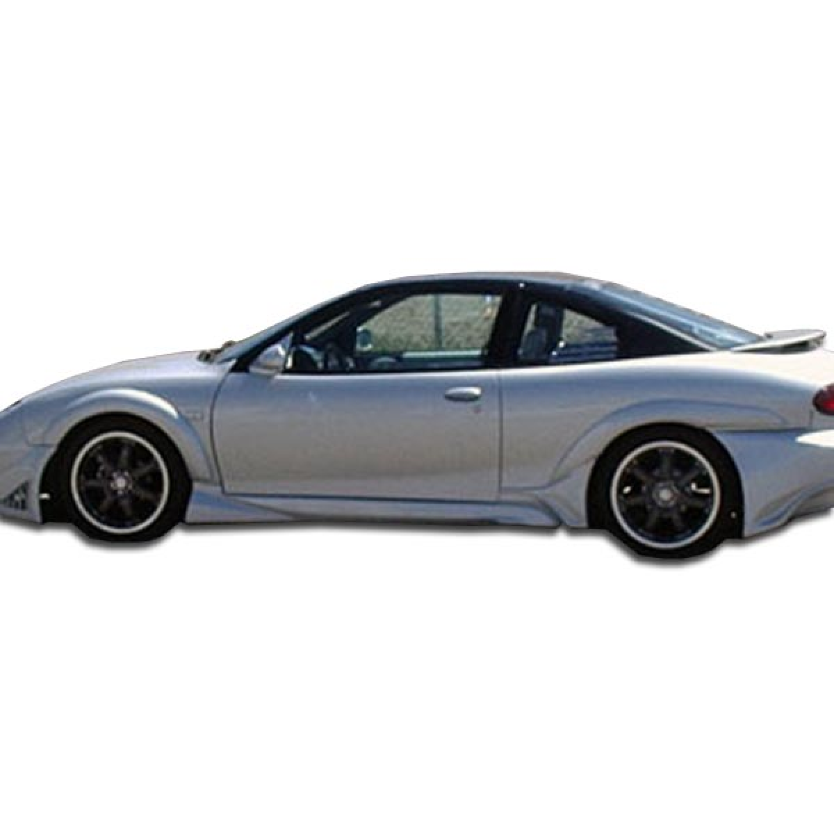 Modify your Pontiac Sunfire 1995 with our Exterior/Fenders - Side angle view of rear fender flares