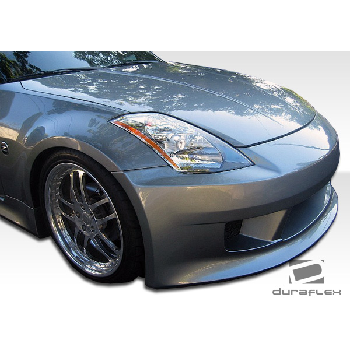 Modify your Nissan 350Z 2003 with our Exterior/Front Bumpers or Lips - Angle showing front view with slight side profile