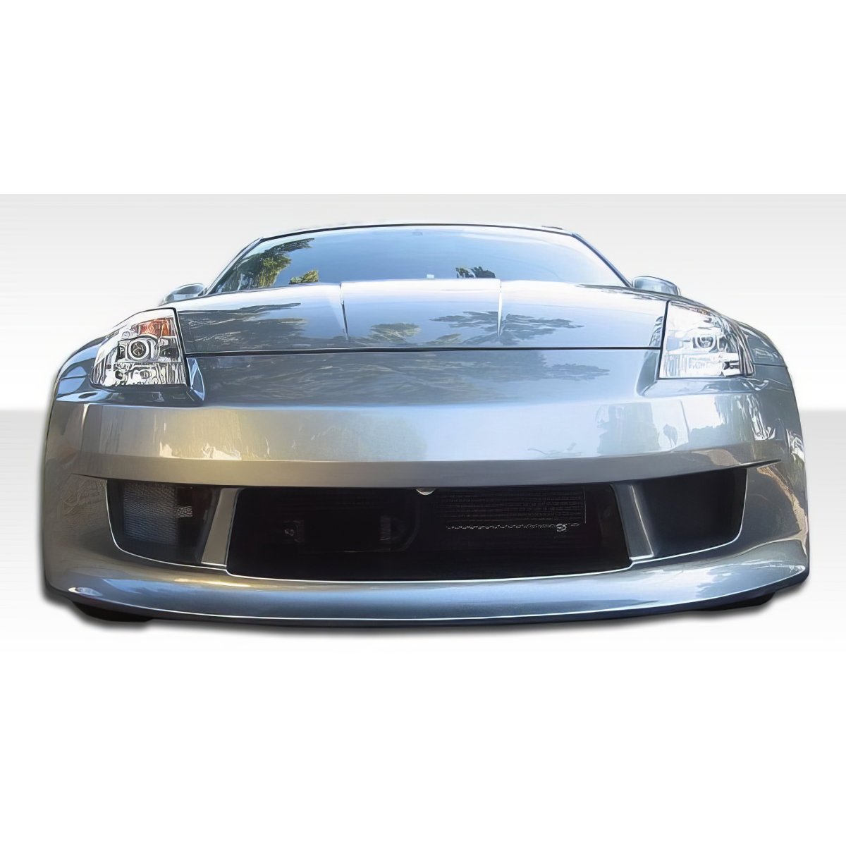 Modify your Nissan 350Z 2003 with our Exterior/Front Bumpers or Lips - Front view angle of the Nissan 350Z