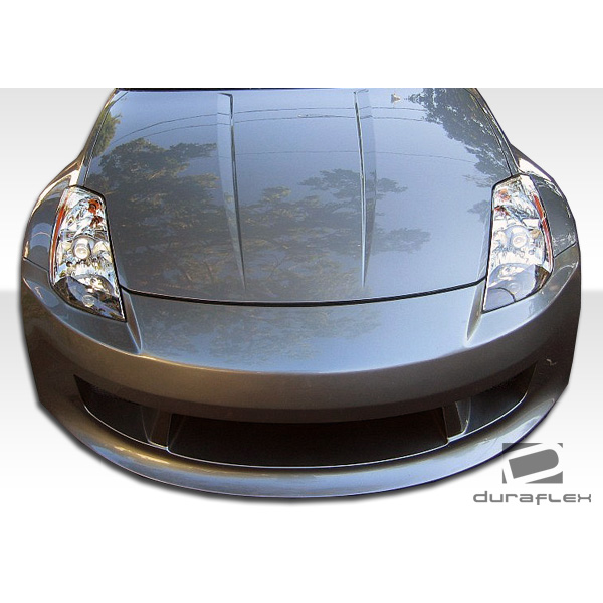 Modify your Nissan 350Z 2003 with our Exterior/Front Bumpers or Lips - Front view at a slight angle downward