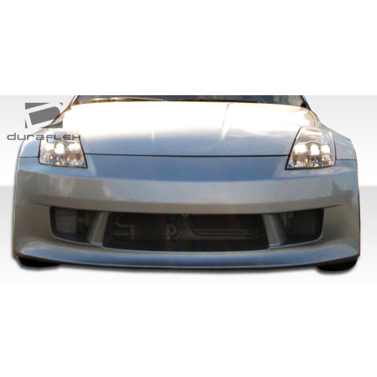 Modify your Nissan 350Z 2003 with our Exterior/Front Bumpers or Lips - Front view of bumper at eye level