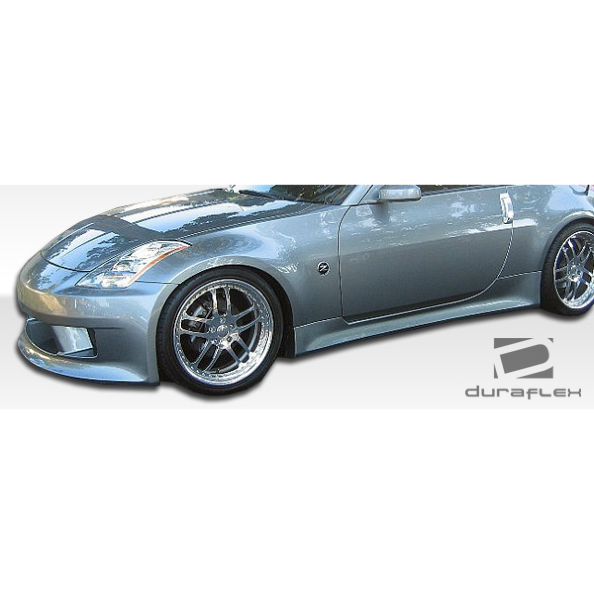 Modify your Nissan 350Z 2003 with our Exterior/Complete Body Kits - Side angle view showcasing body kit details