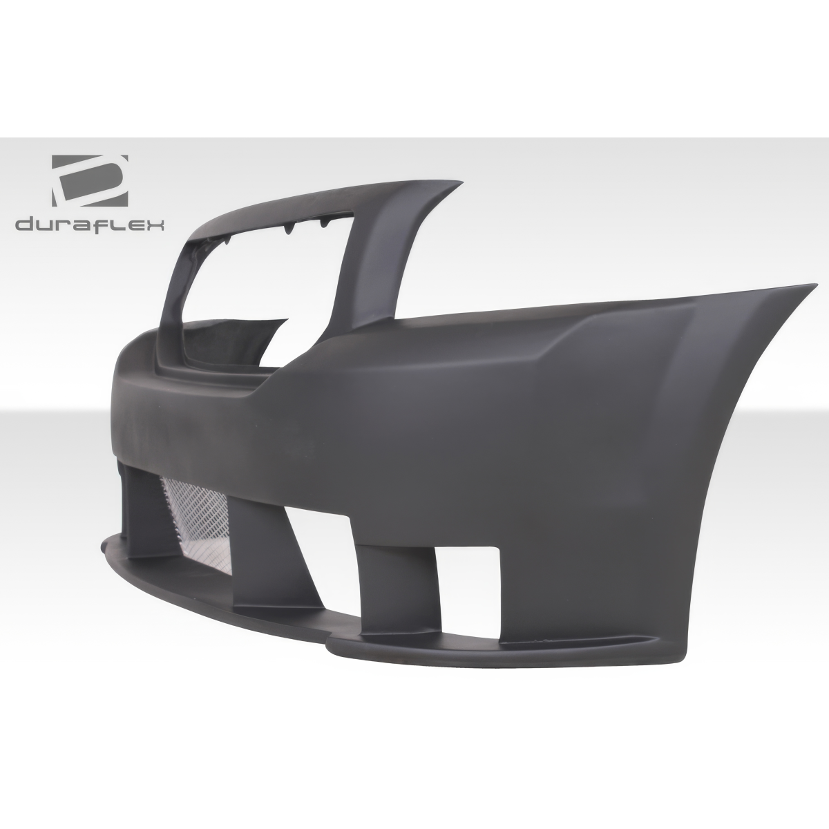 Modify your Dodge Caliber 2007 with our Exterior/Front Bumpers - Front three quarter view angle of bumper part