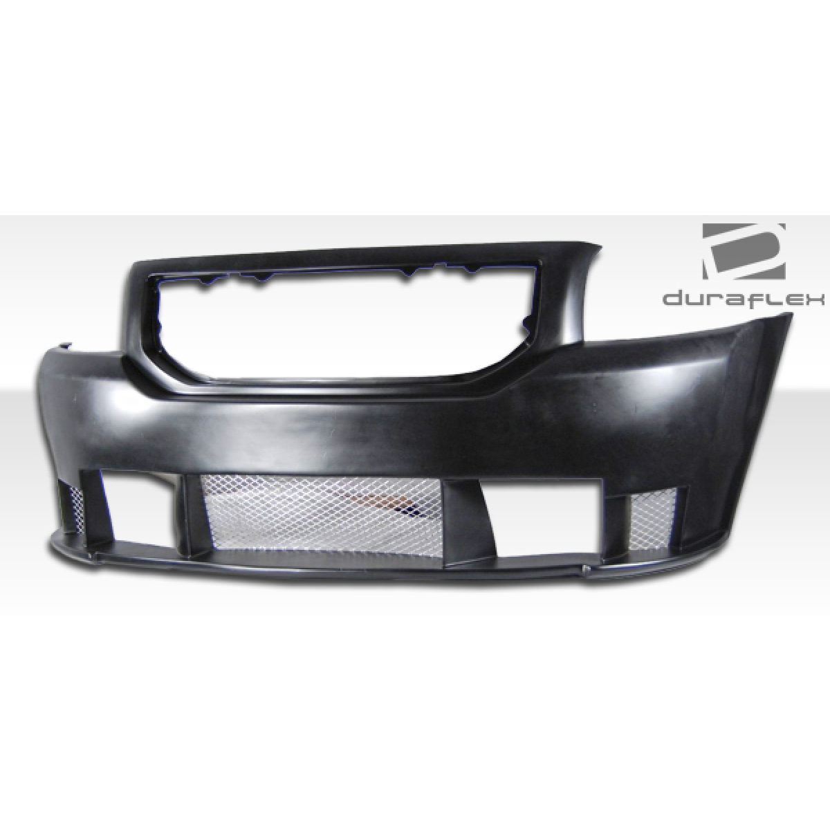 Modify your Dodge Caliber 2007 with our Exterior/Front Bumpers - Front view angle of bumper part