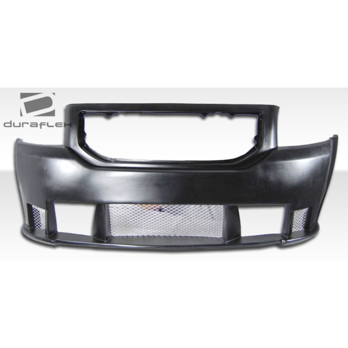 Modify your Dodge Caliber 2007 with our Exterior/Front Bumpers - Front view angle of the bumper part