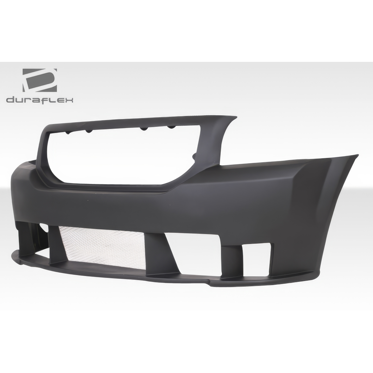 Modify your Dodge Caliber 2007 with our Exterior/Front Bumpers - Front view showing the contour and design