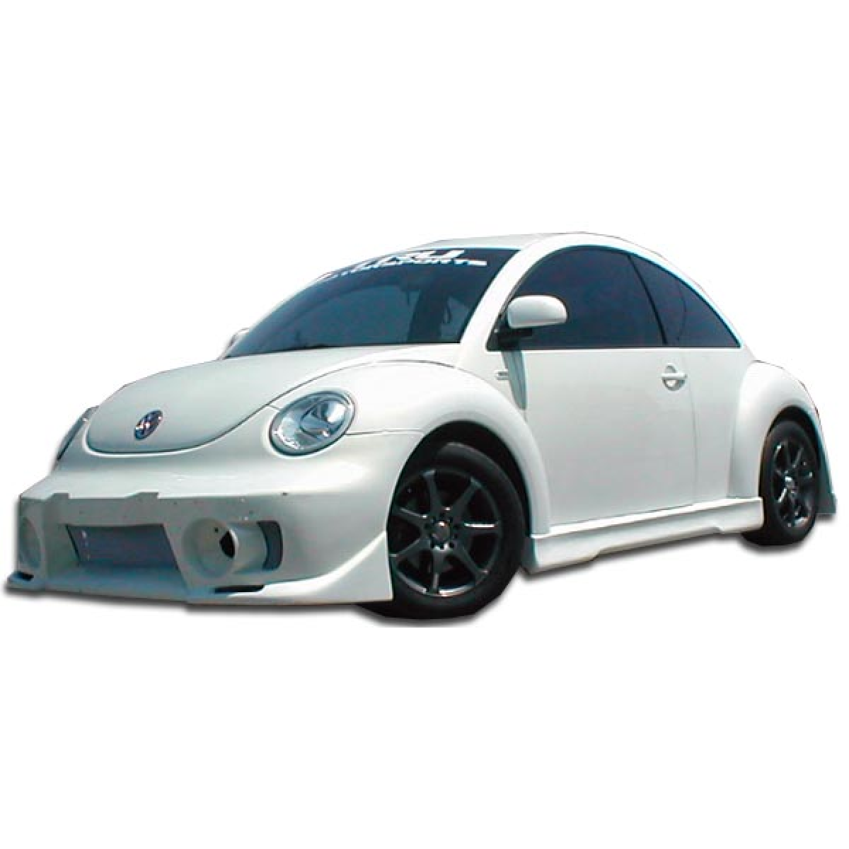 Modify your Volkswagen Beetle 1998 with our Exterior/Side Skirts - The part is shown at a three quarter angle