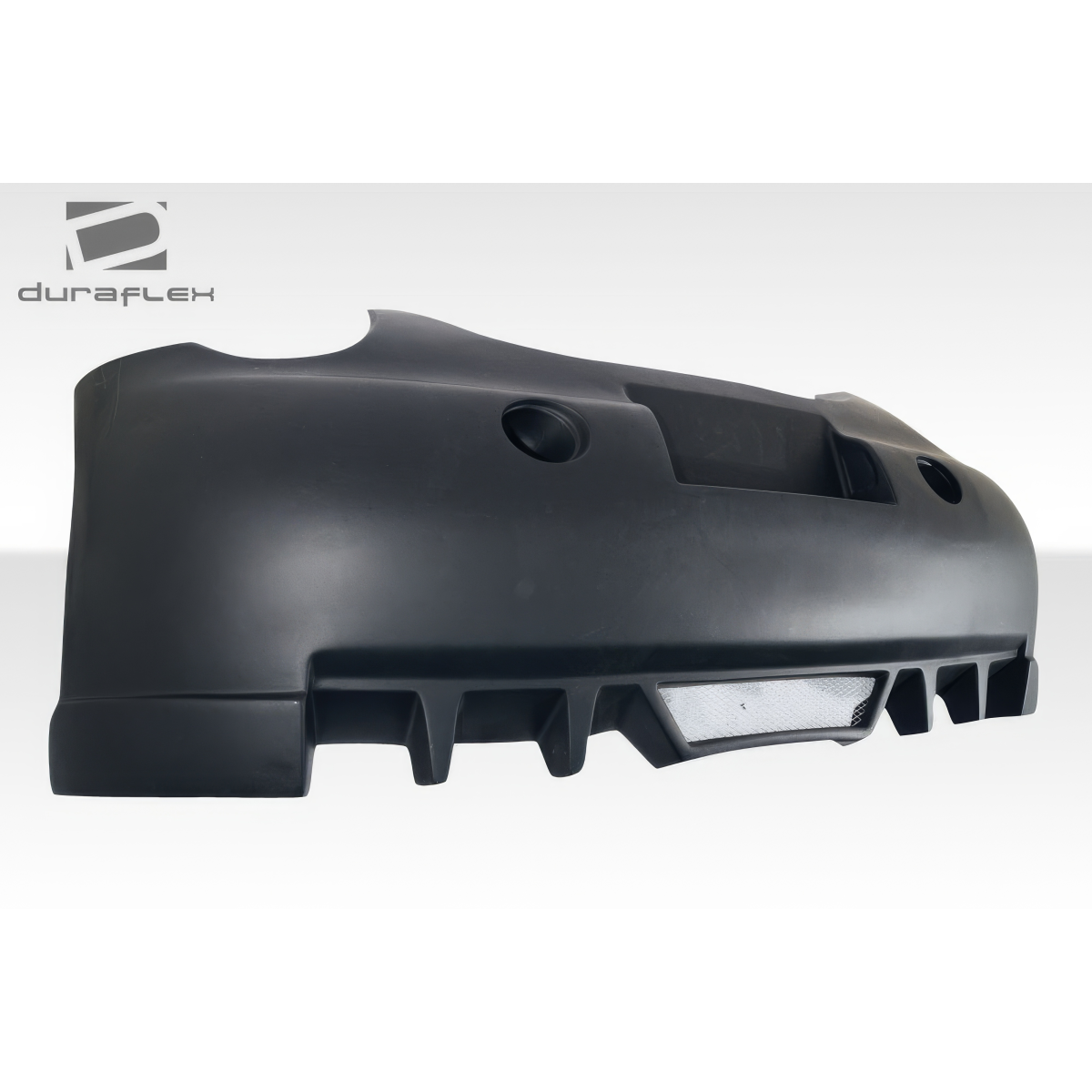Modify your Volkswagen Beetle 1998 with our Exterior/Rear Bumpers - Side angle view of rear bumper part