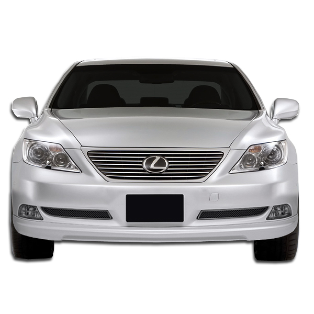 Modify your Lexus LS460 2007 with our Exterior/Front Bumpers or Lips - Front view of the vehicle at eye level