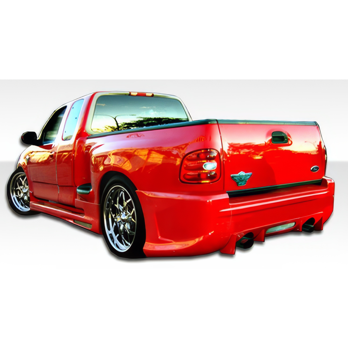 Modify your Ford F-150 1997 with our Exterior/Complete Body Kits - Viewed from a slight rear left angle