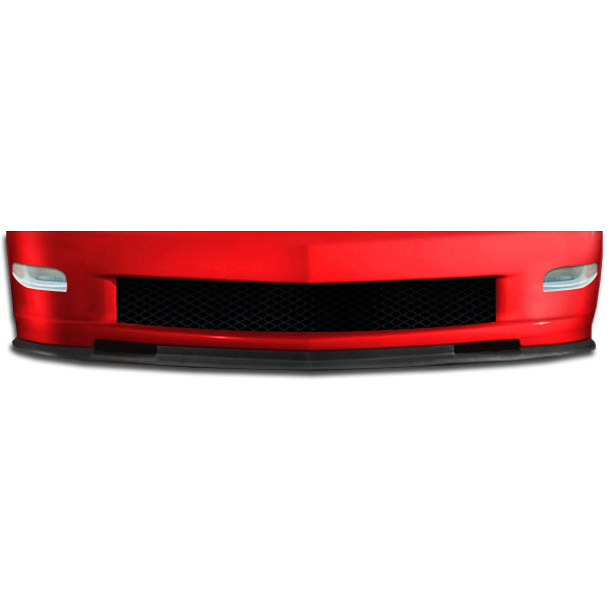 Modify your Chevrolet Corvette 1997 with our Exterior/Front Bumpers or Lips - Front view showing aerodynamic design profile