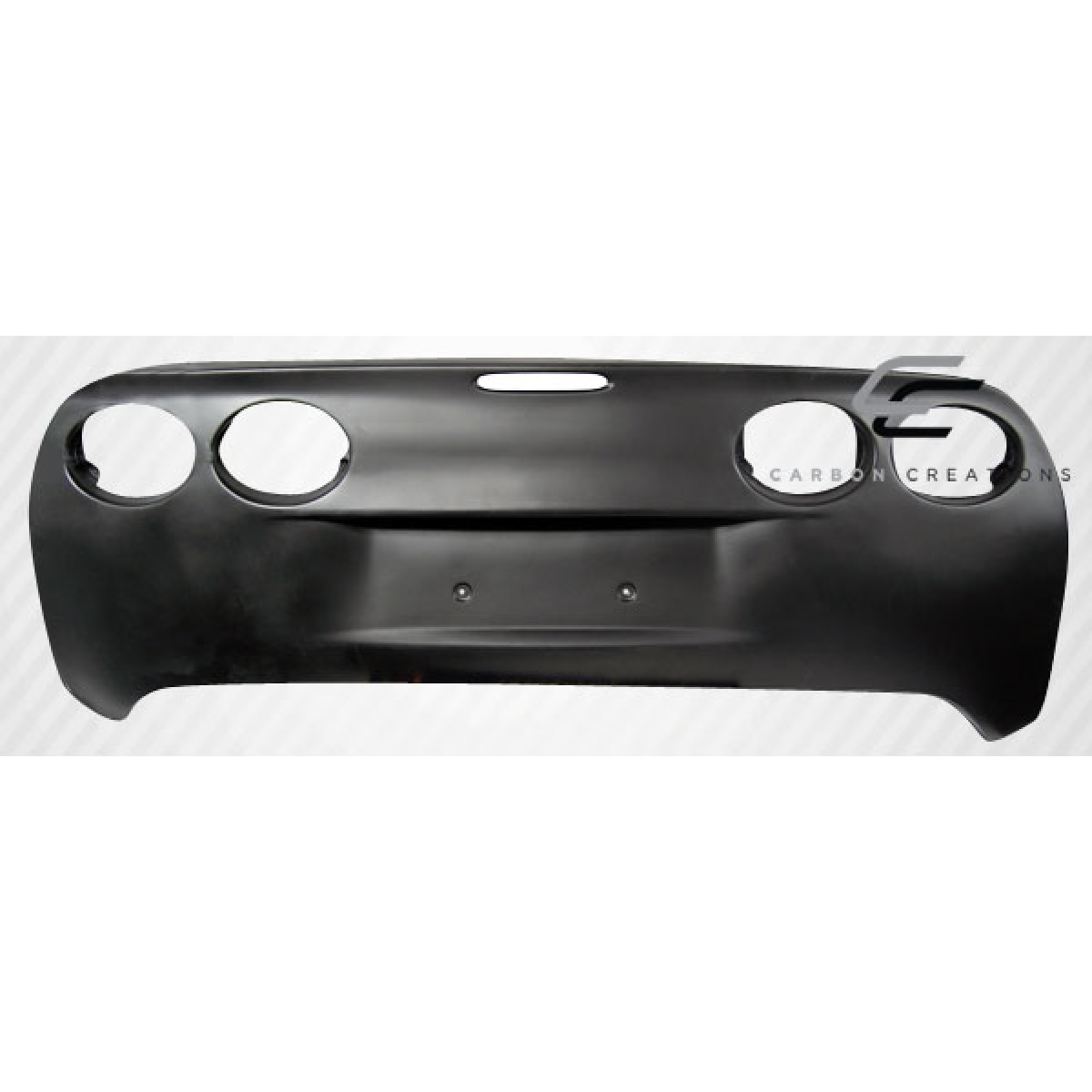 Modify your Chevrolet Corvette 1997 with our Exterior/Rear Bumpers or Lips - Front view of the bumper part at a slight angle
