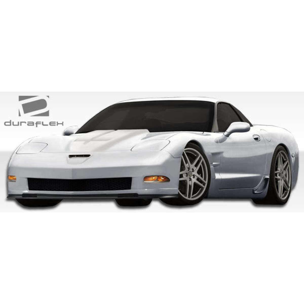 Modify your Chevrolet Corvette 1997 with our Exterior/Complete Body Kits - Front angle view of the Chevrolet Corvette C5