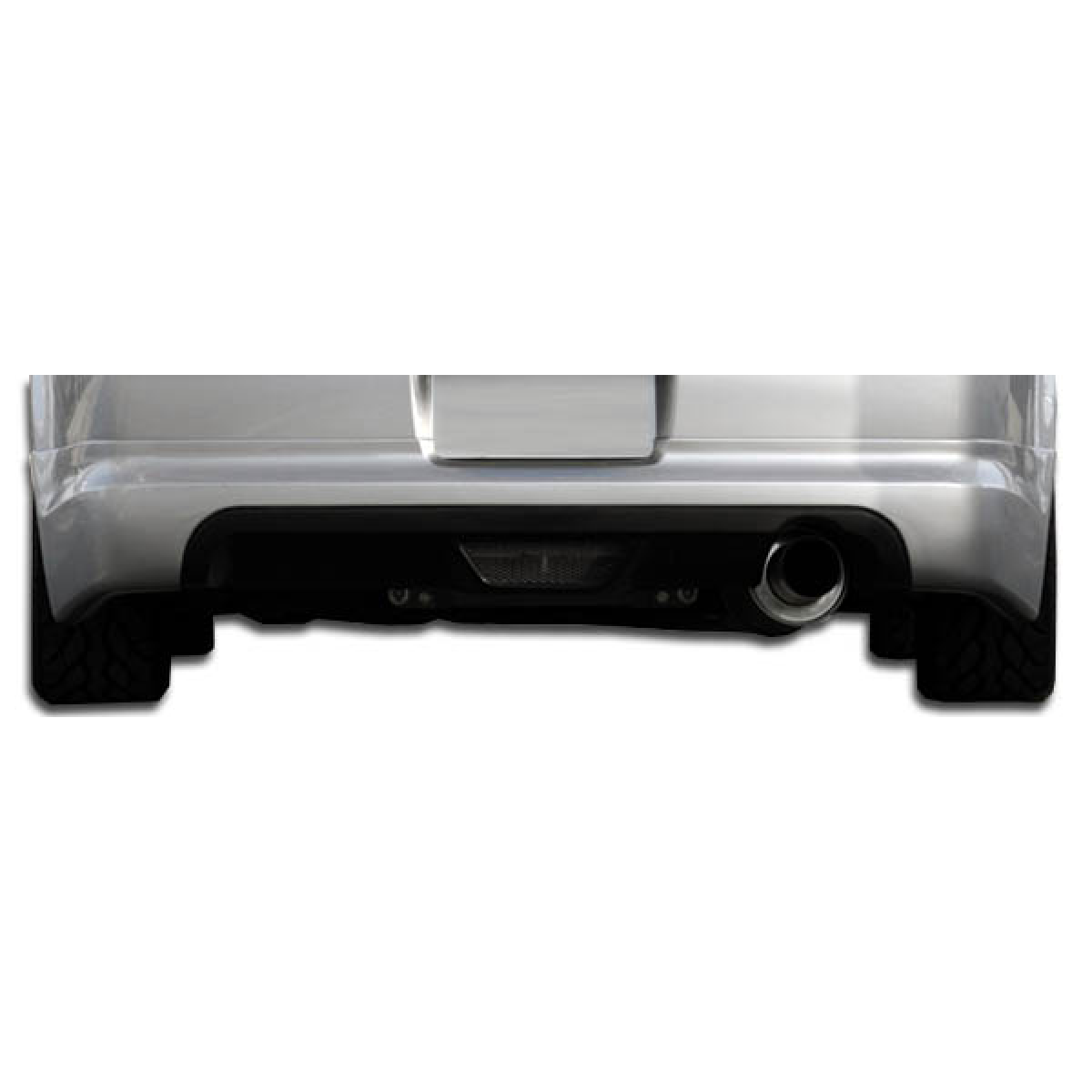 Modify your Acura RSX 2002 with our Exterior/Rear Bumpers or Lips - Rear view at approximately low angle