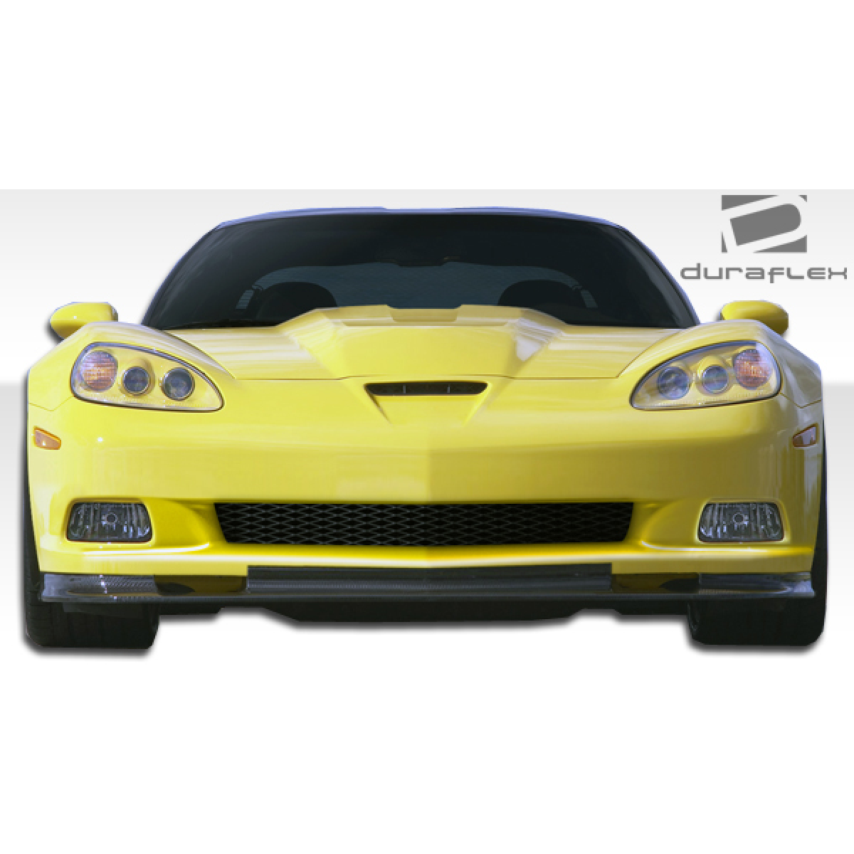 Modify your Chevrolet Corvette 2005 with our Exterior/Front Bumpers or Lips - Front view at eye level