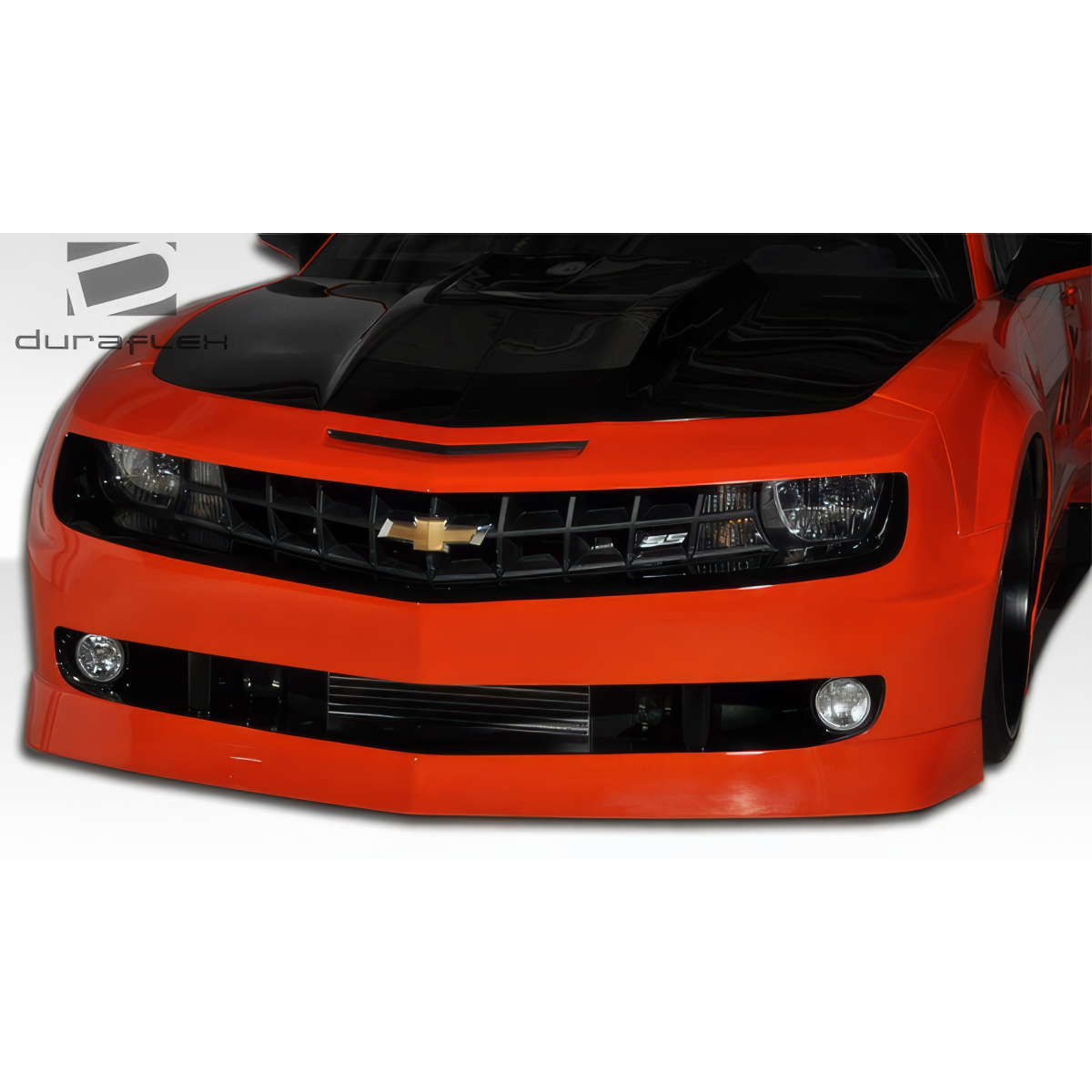 Modify your Chevrolet Camaro 2010 with our Exterior/Front Bumpers or Lips - Front angle view of bumper showing details