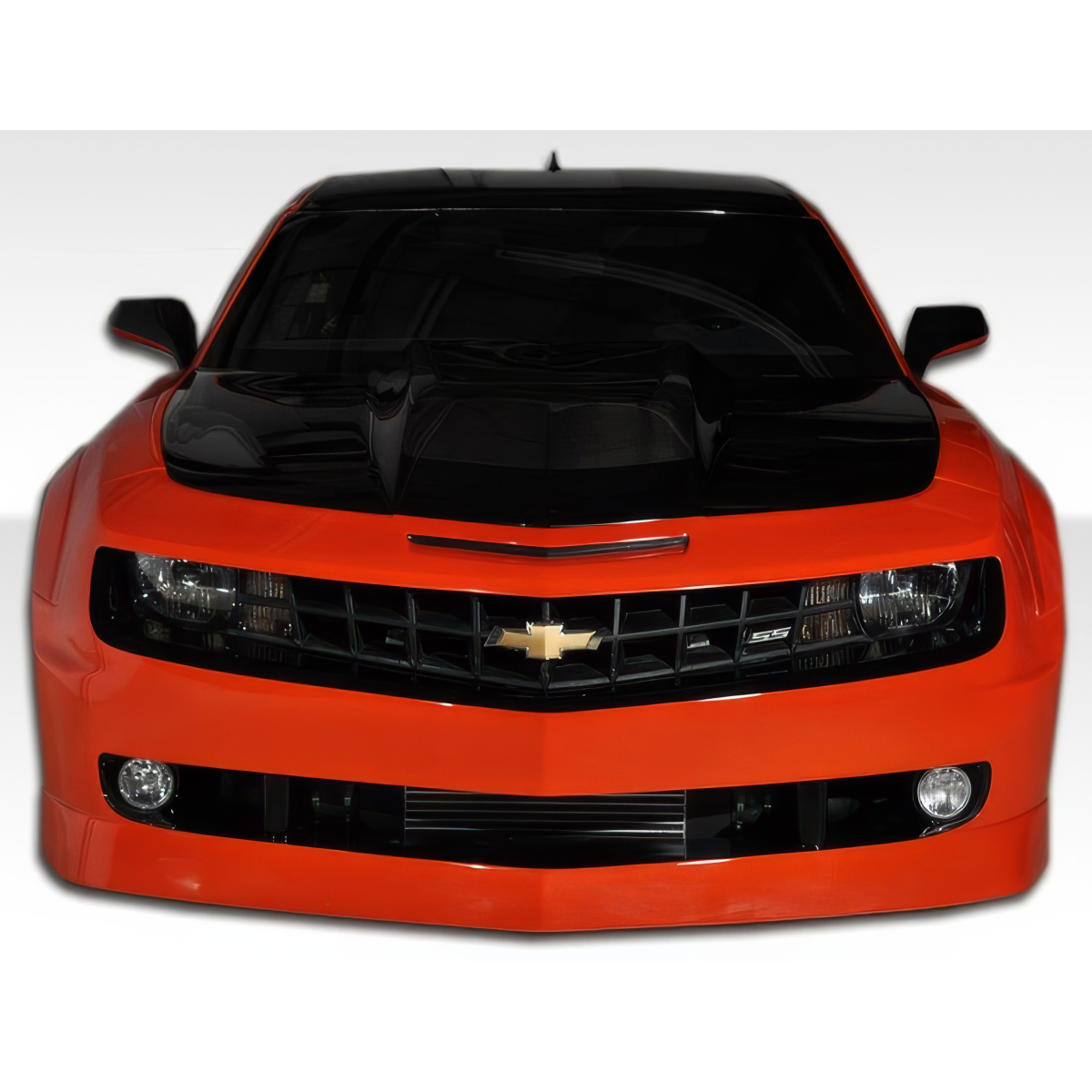 Modify your Chevrolet Camaro 2010 with our Exterior/Front Bumpers or Lips - Front view with slight downward angle