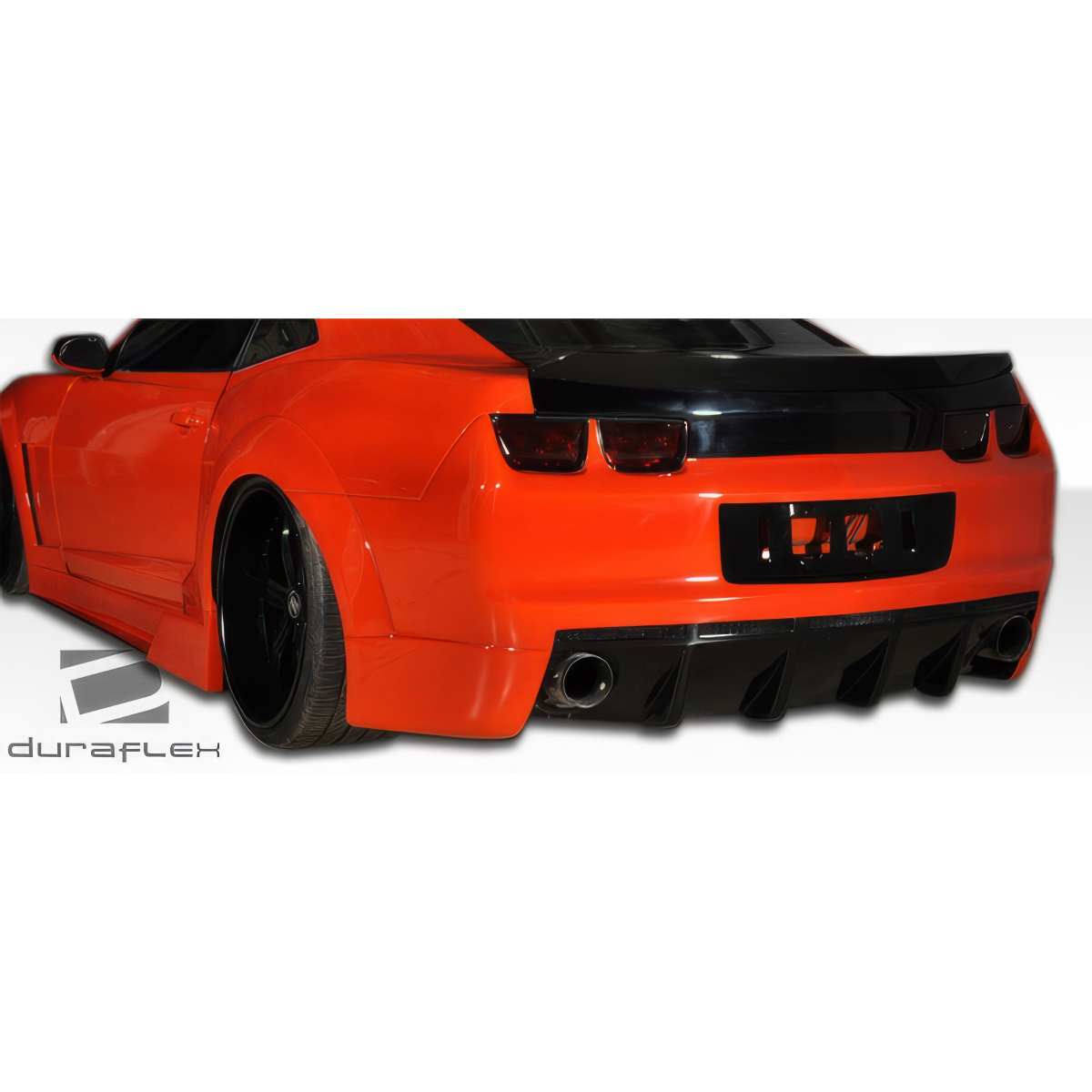 Modify your Chevrolet Camaro 2010 with our Exterior/Fenders - Rear angle view of the Chevrolet Camaro body kit