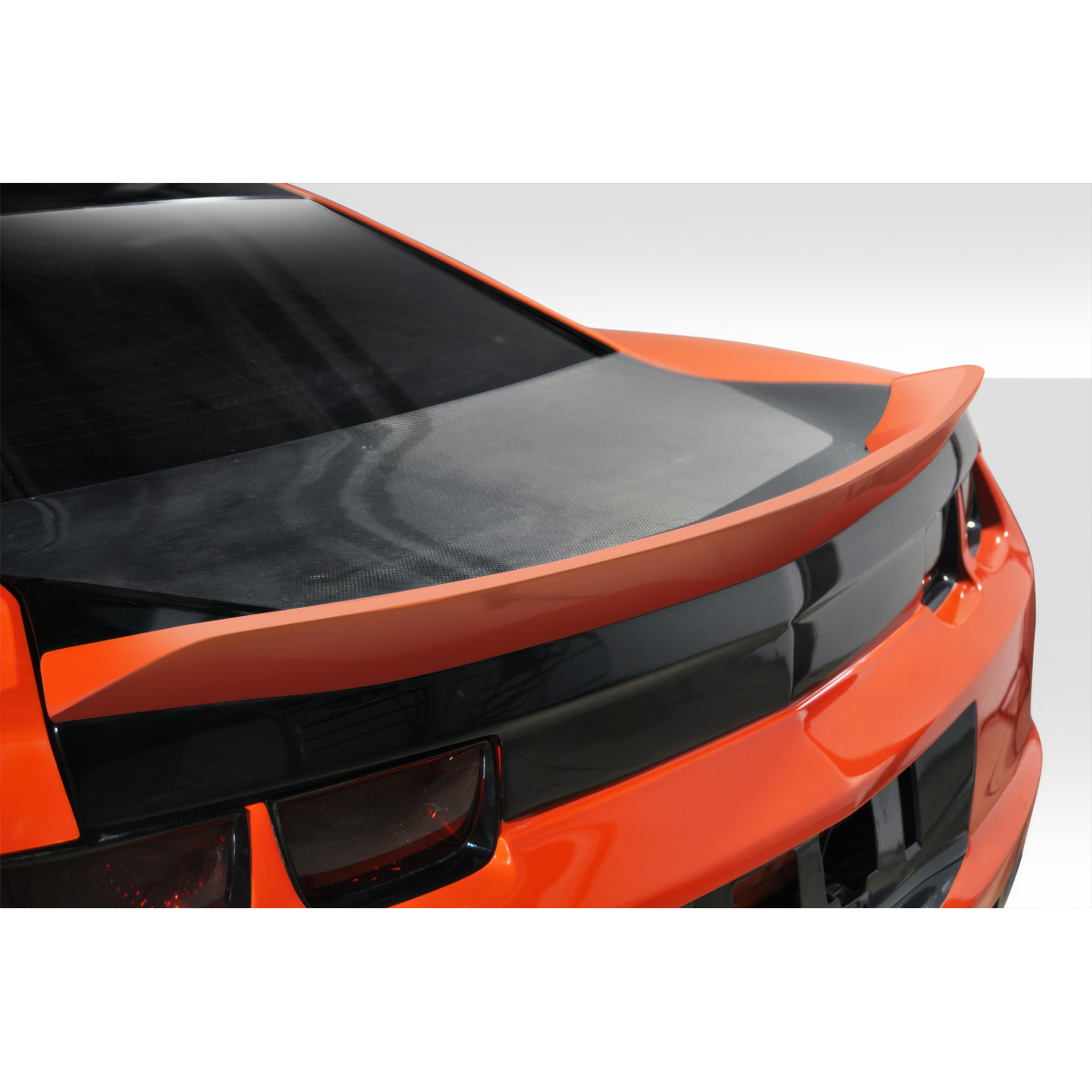 Modify your Chevrolet Camaro 2010 with our Exterior/Wings - Rear angle view of Camaro wing spoiler