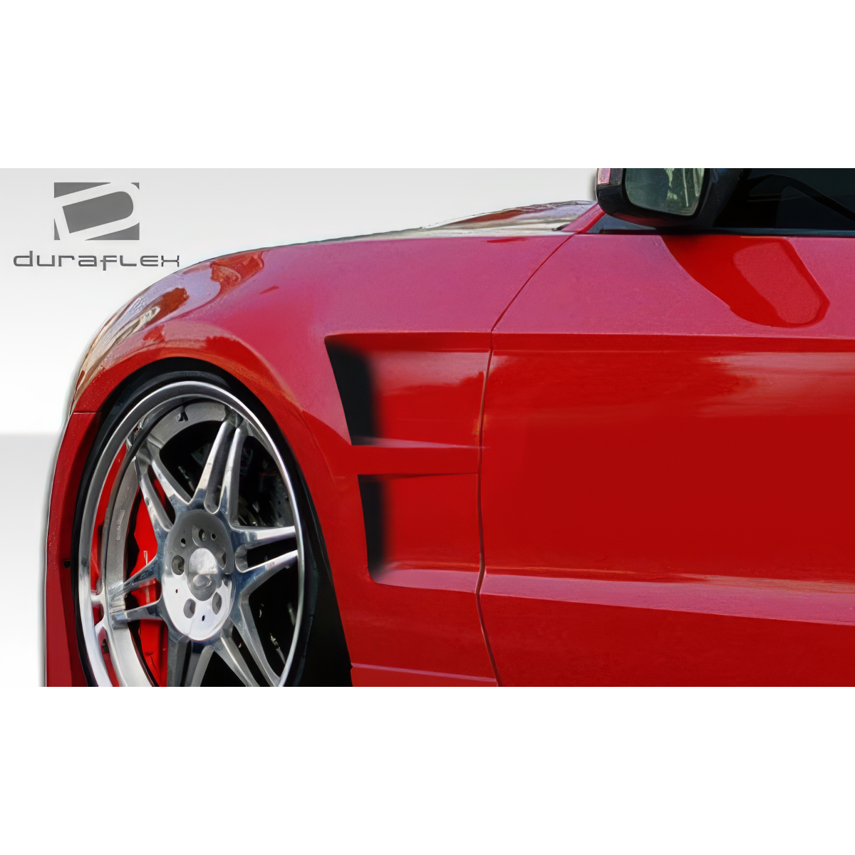 Modify your Ford Mustang 2010 with our Exterior/Fenders - Front quarter view of fender at slight angle