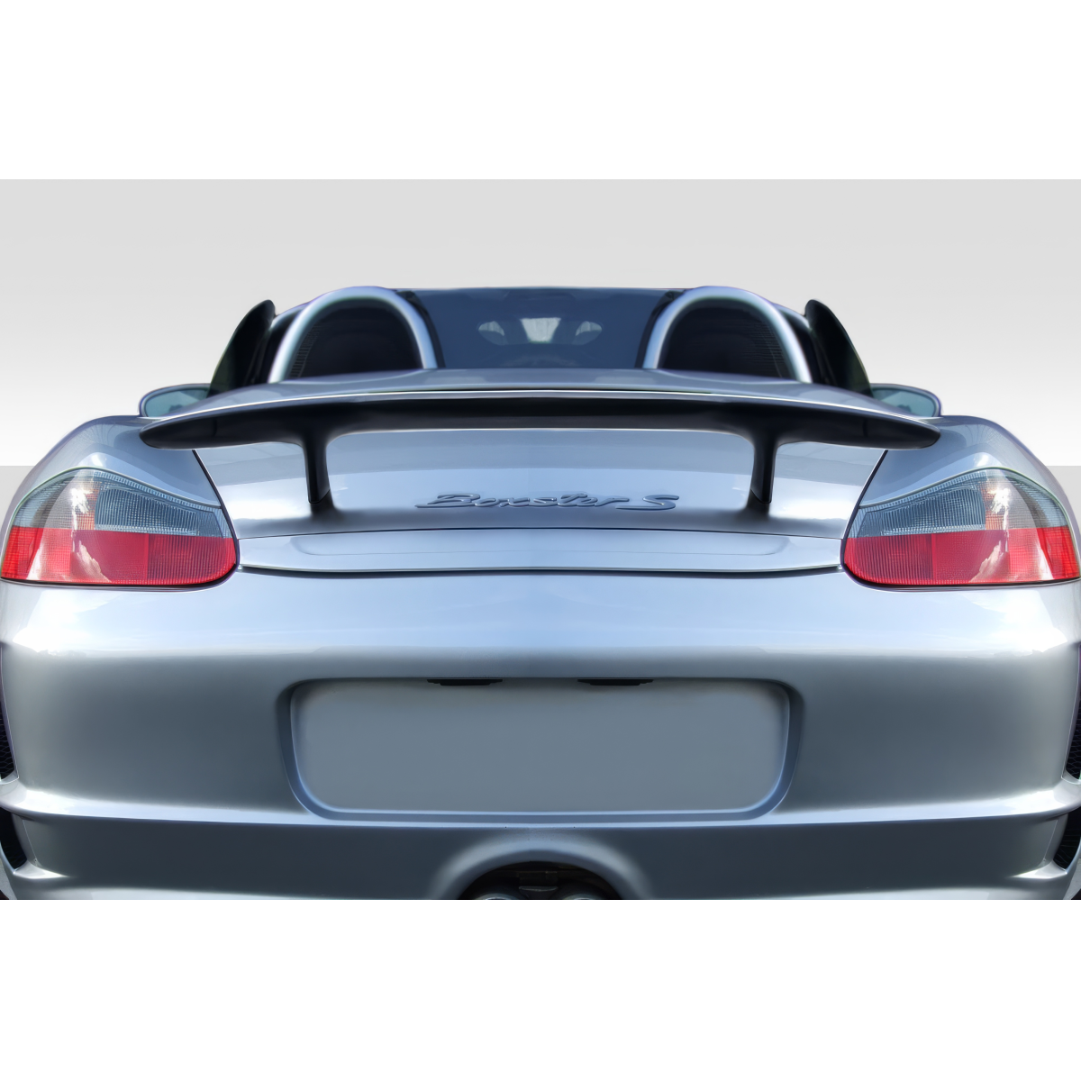 Modify your Porsche Boxster 1997 with our Exterior/Complete Body Kits - Rear view of the car at a straight angle