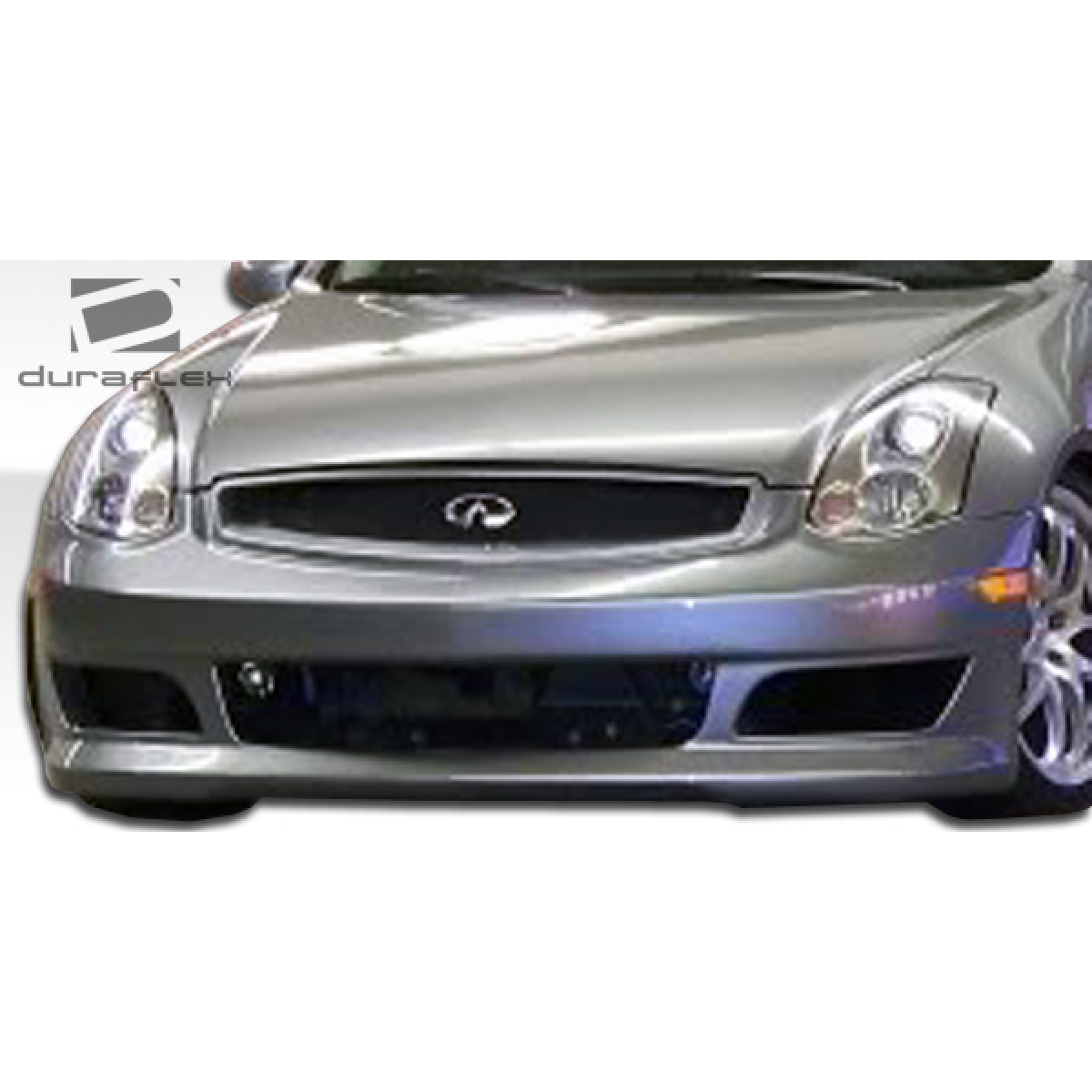 Modify your Infiniti G35 2003 with our Exterior/Front Bumpers or Lips - Front view of car part from low angle