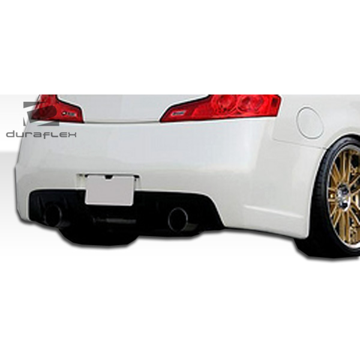 Modify your Infiniti G35 2003 with our Exterior/Rear Bumpers or Lips - Rear view angle showcasing the bumper design