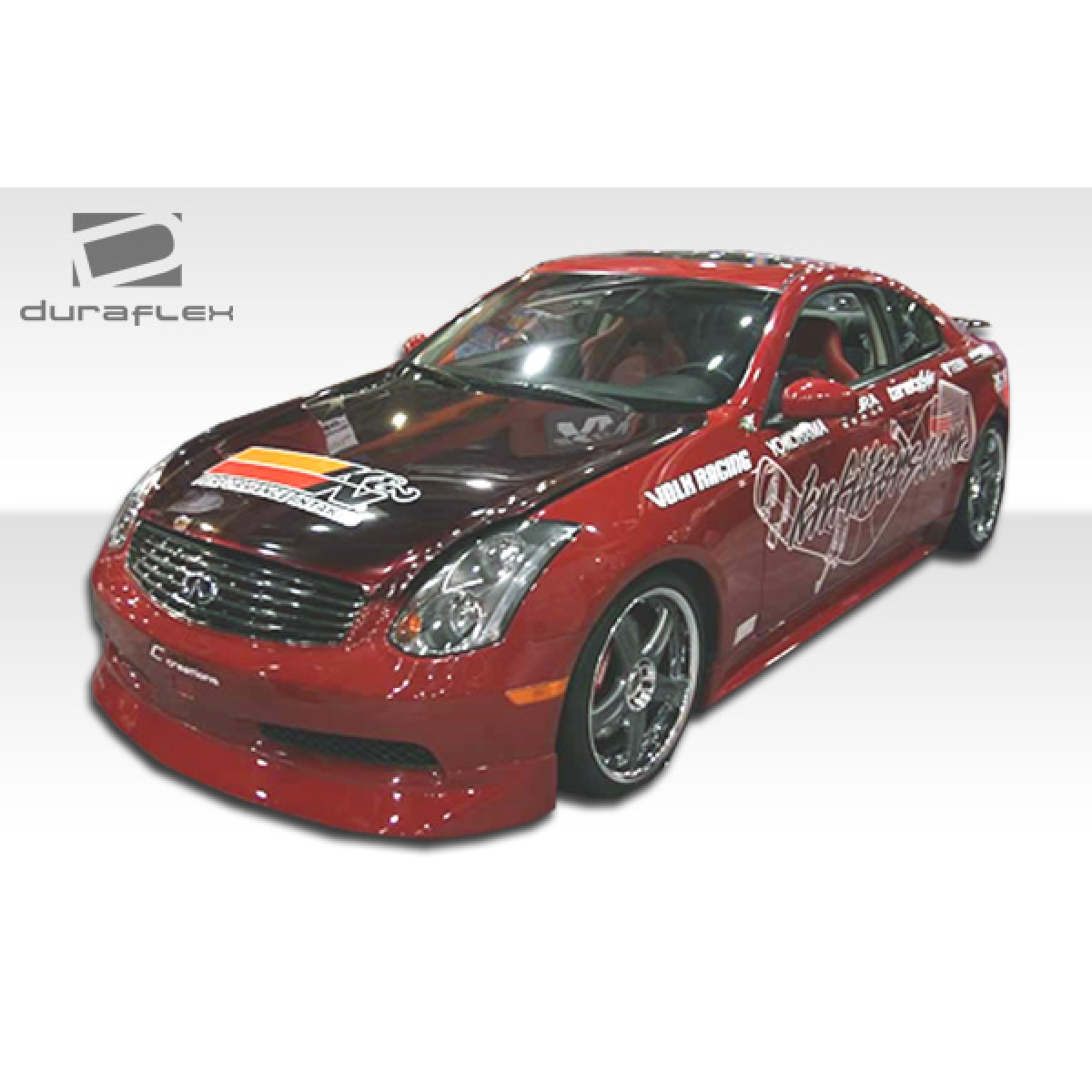 Modify your Infiniti G35 2003 with our Exterior/Complete Body Kits - Front three quarter view of vehicle
