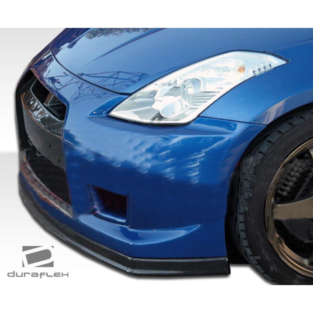 Modify your Nissan 350Z 2003 with our Exterior/Complete Body Kits - Front view angle of Nissan 350Z bumper part