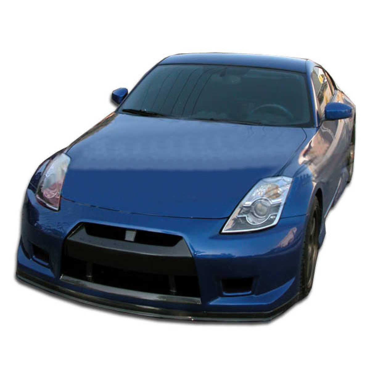 Modify your Nissan 350Z 2003 with our Exterior/Complete Body Kits - Frontal angle view of a Nissan 350Z