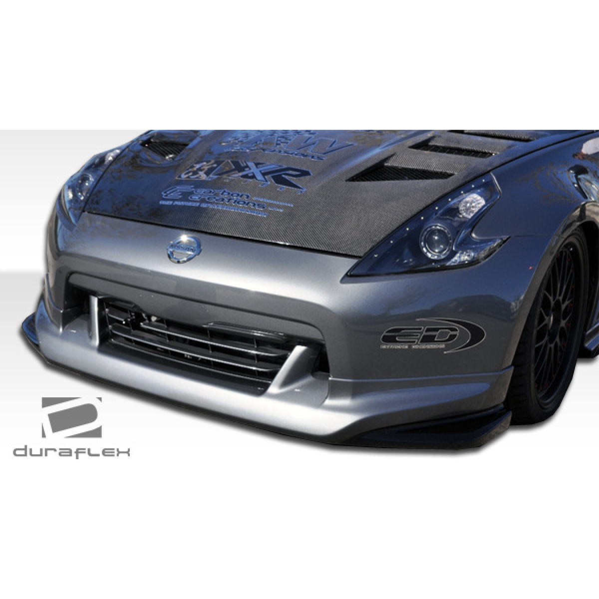 Modify your Nissan 370Z 2009 with our Exterior/Front Bumpers or Lips - Front angle of Nissan 370Z body kit part