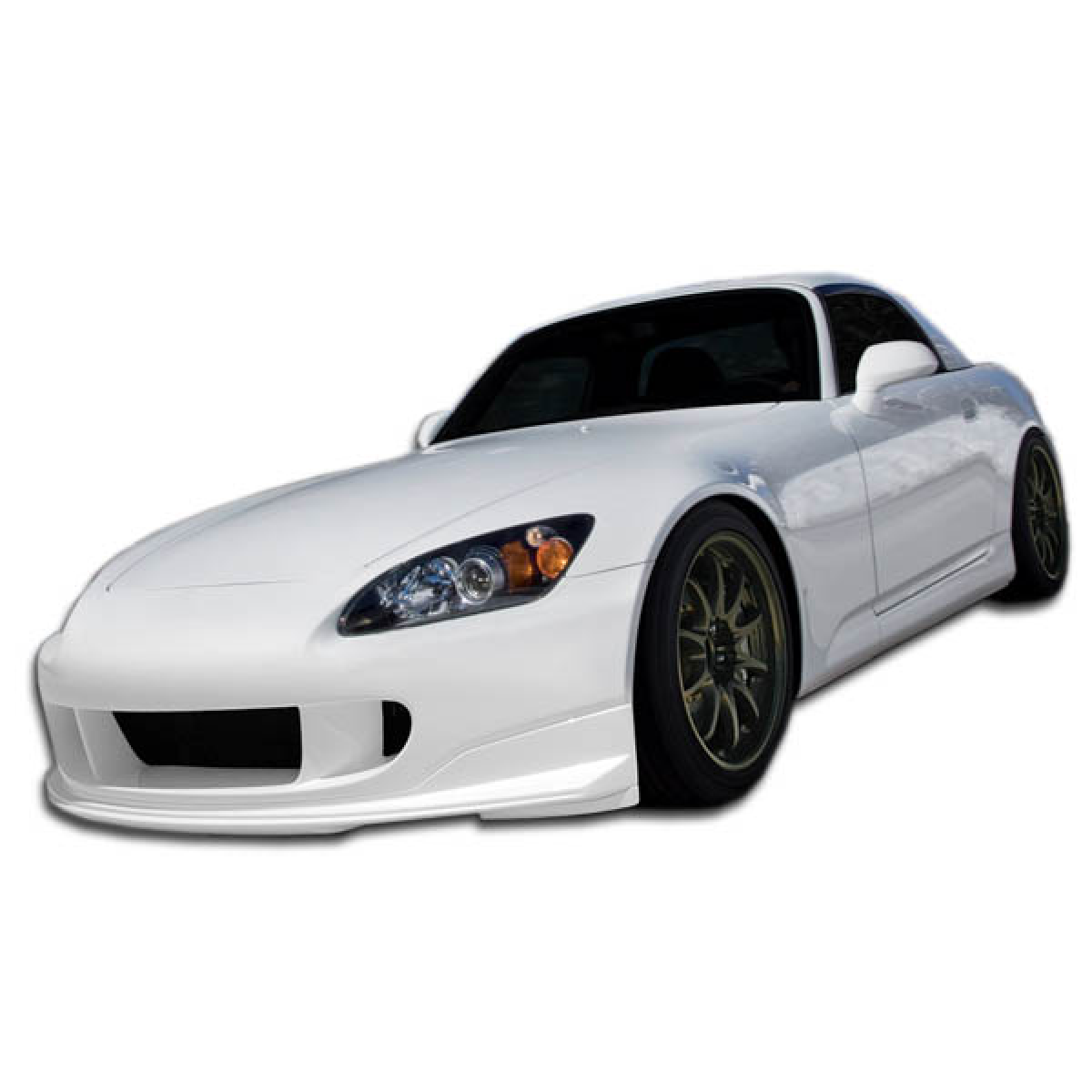 Modify your Honda S2000 2000 with our Exterior/Front Bumpers or Lips - Angled view showcasing the front bumper design