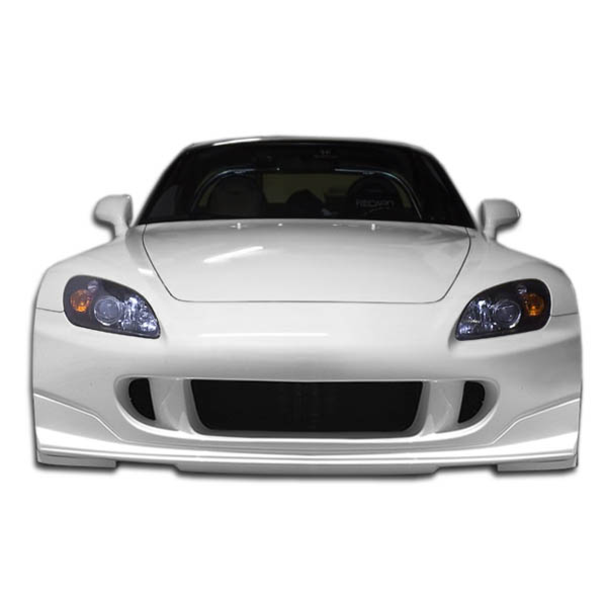 Modify your Honda S2000 2000 with our Exterior/Front Bumpers or Lips - Front view of vehicle at eye level angle