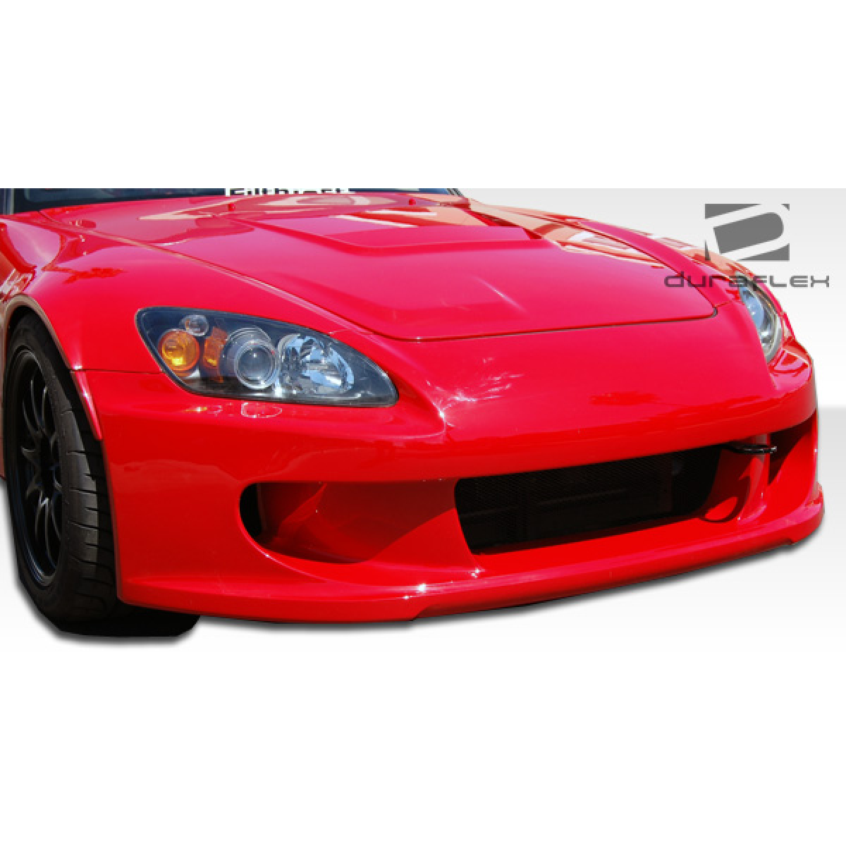 Modify your Honda S2000 2000 with our Exterior/Front Bumpers or Lips - Front angle of the vehicle showing bumper details