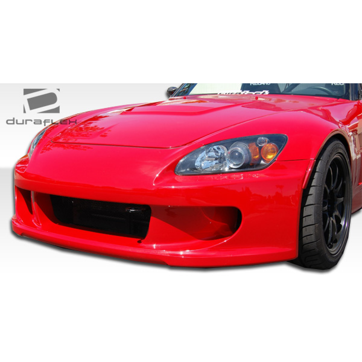 Modify your Honda S2000 2000 with our Exterior/Front Bumpers or Lips - Front view angle of a car bumper