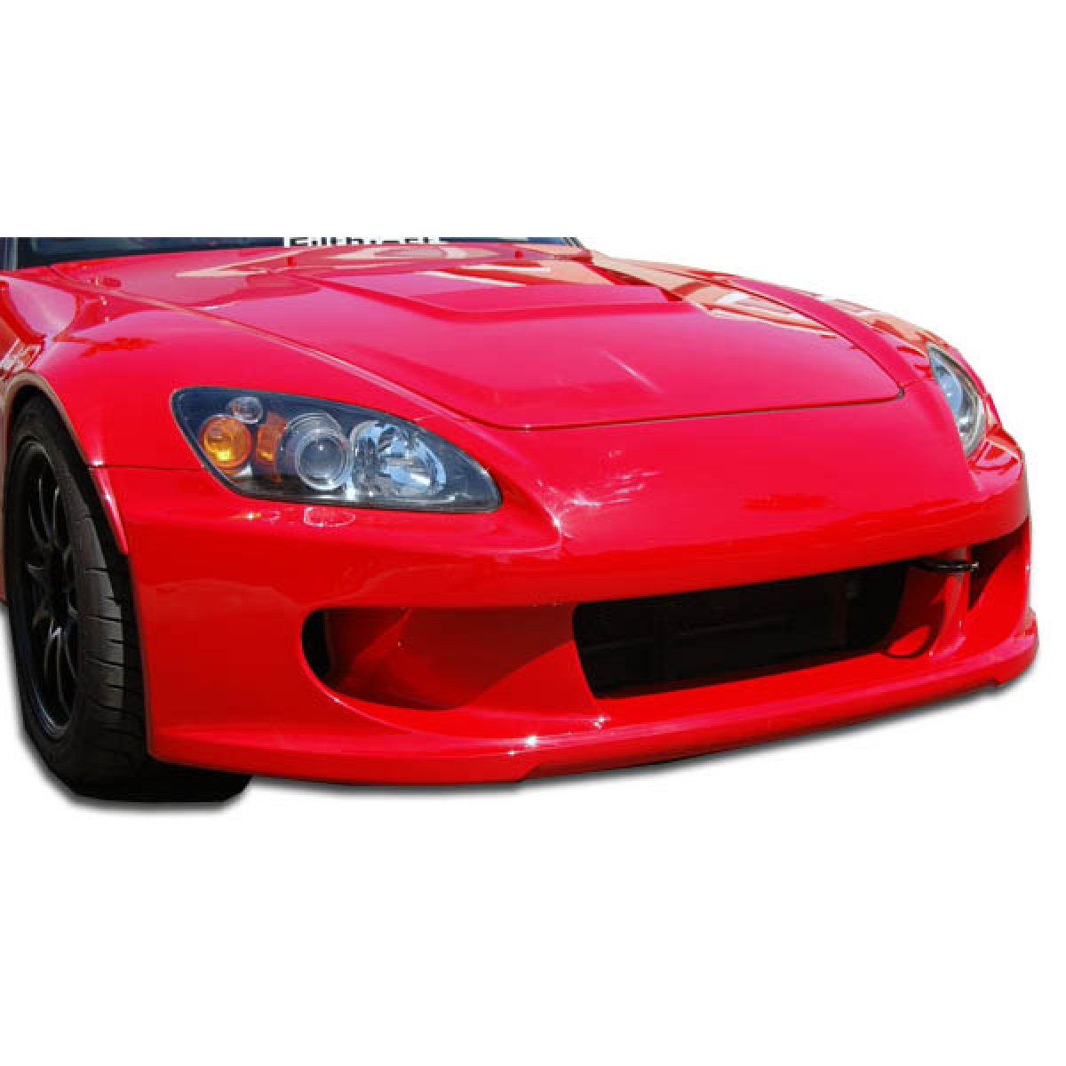 Modify your Honda S2000 2000 with our Exterior/Front Bumpers or Lips - Front view showing S2000 bumper at slight angle