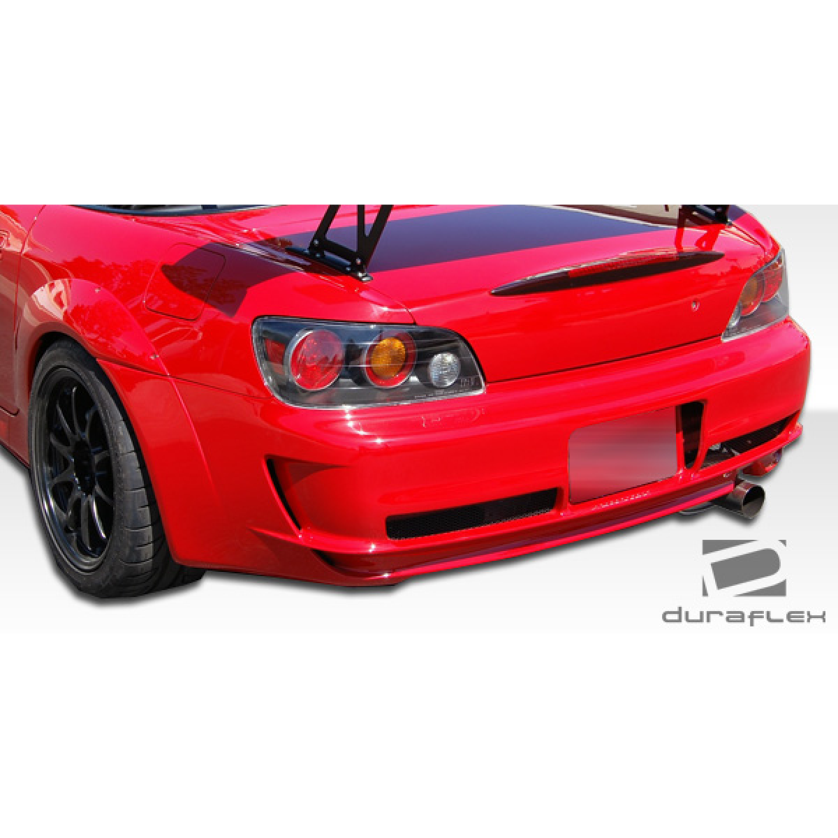 Modify your Honda S2000 2000 with our Exterior/Rear Bumpers or Lips - Rear angle view of the bumper part