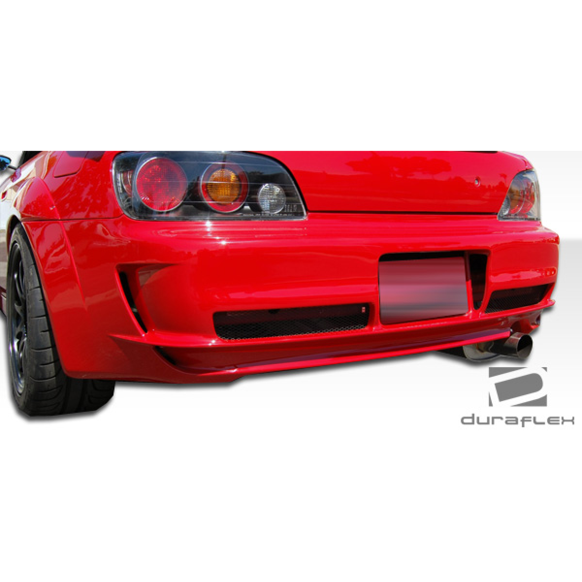 Modify your Honda S2000 2000 with our Exterior/Rear Bumpers or Lips - Rear view at a slight upward angle