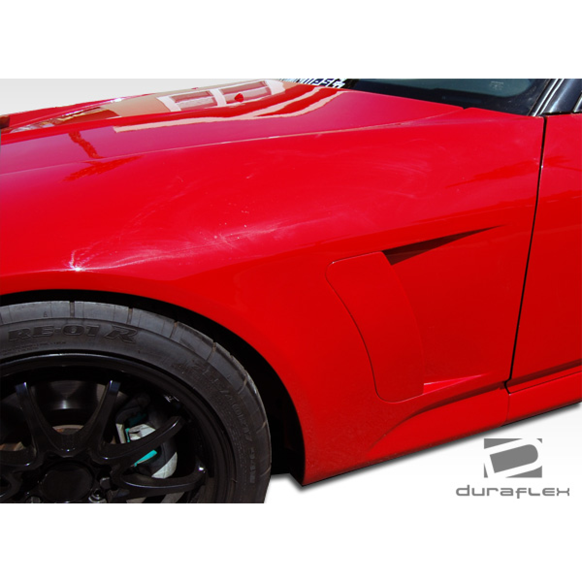 Modify your Honda S2000 2000 with our Exterior/Complete Body Kits - Frontal three quarter view of fender area